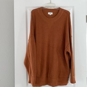 Aerie Super soft oversized ribbed sweater - good condition Large